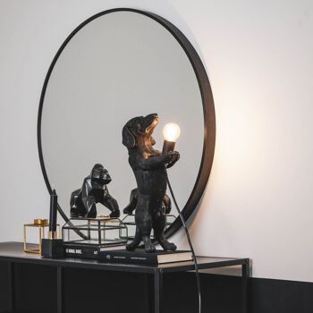 Lampe Teckel HV - Noir - 10x15x38cm 5