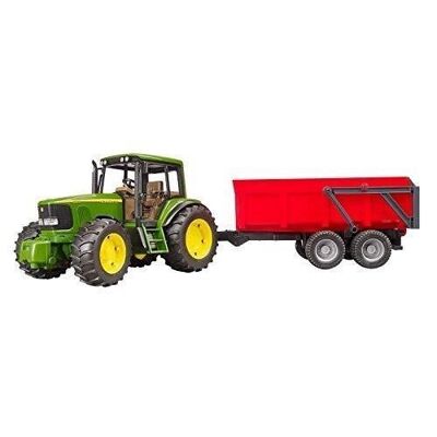 BRUDER - John Deere 6920 tractor with trailer - ref: 02057