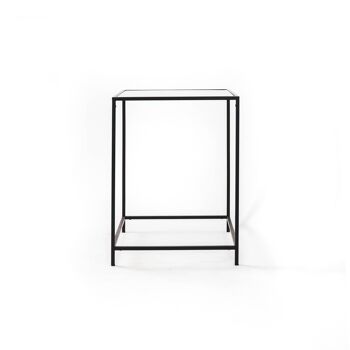 Table d'Appoint HV Noir - 45x45x60cm 2