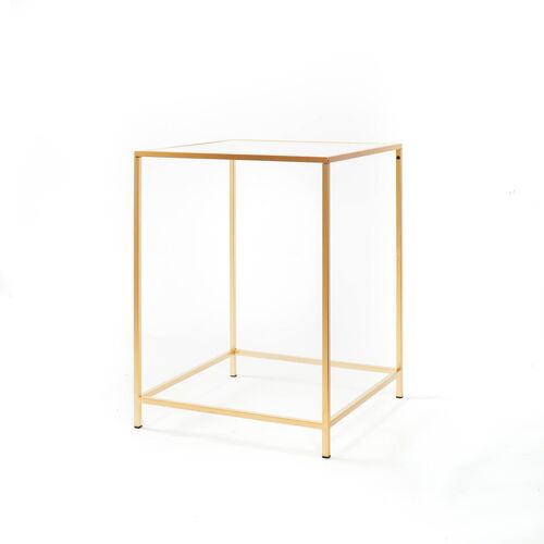 HV Side Table Gold - 45x45x60cm