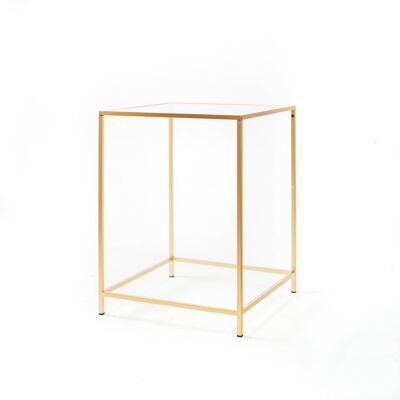 HV Beistelltisch Gold - 45x45x60cm