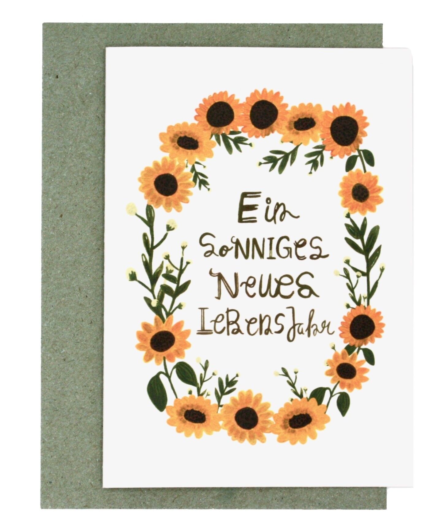 Sunflower | birthday card