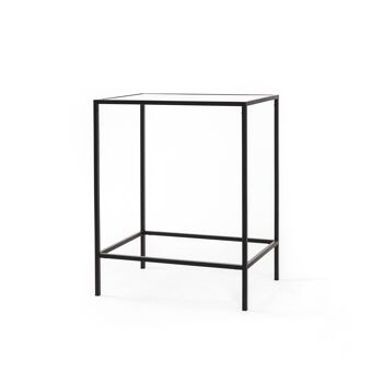 Table d'appoint HV - Noir - 50x30x60cm 1