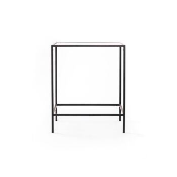 Table d'appoint HV - Noir - 50x30x60cm 2