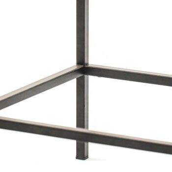 Table d'appoint HV - Noir - 50x30x60cm 3