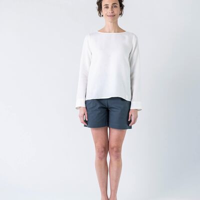 Blusa Caterina realizzata in lino biologico