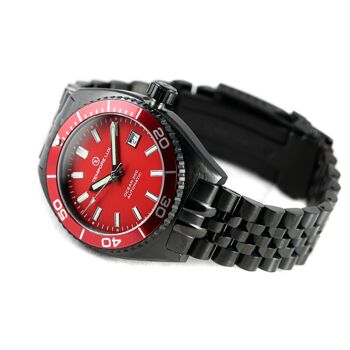 OCEAN 200 AUTOMATIC 04 Red Watch - Black Edition - Assemblé en Espagne 2