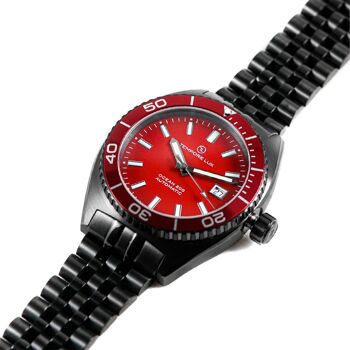 OCEAN 200 AUTOMATIC 04 Red Watch - Black Edition - Assemblé en Espagne 4