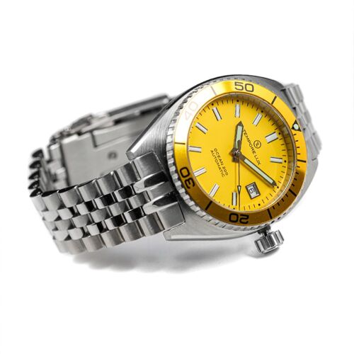 Reloj OCEAN 200 AUTOMATIC 05 Yellow - Ensamblado en España