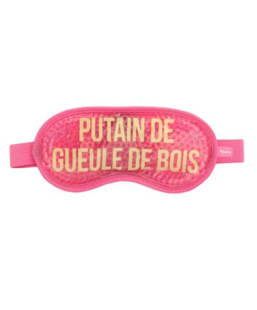 Masque Gel pour les yeux P***** de gueule de bois Rose