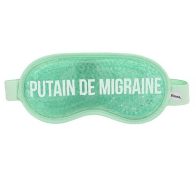 Masque Gel pour les yeux P***** de migraine Vert