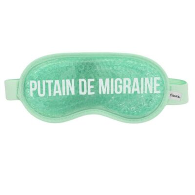 Migraine P***** Gel Eye Mask Green