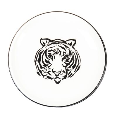 Plato llano HV Tiger - Blanco - Ø 28cm