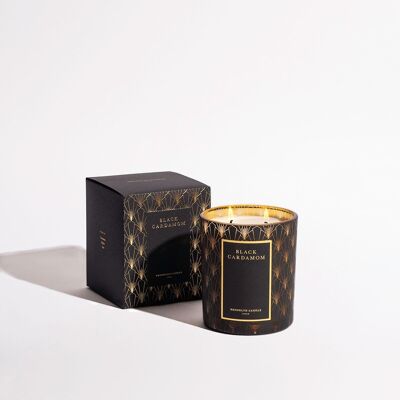 Black Cardamom Scented Holiday Candle - Spicy