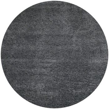 Tapis Rome Gris Rond ø160 cm 1