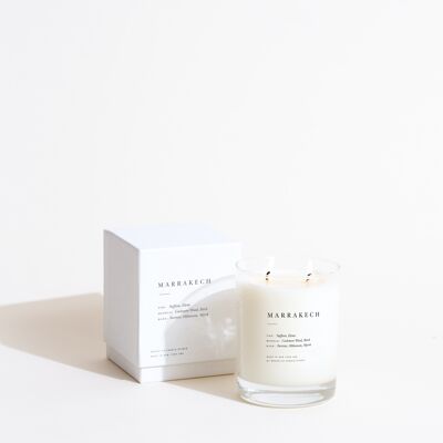 Escapist Marrakech Scented Candle - Leather/ Spicy - Delivery in November