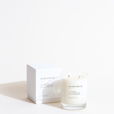Escapist Marrakech Scented Candle - Leather/ Spicy - Delivery in November