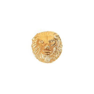 HV Doorknobs Lion - Gold - 8x8x5cm