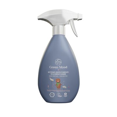 Toy and surface cleaning spray - fragrance free