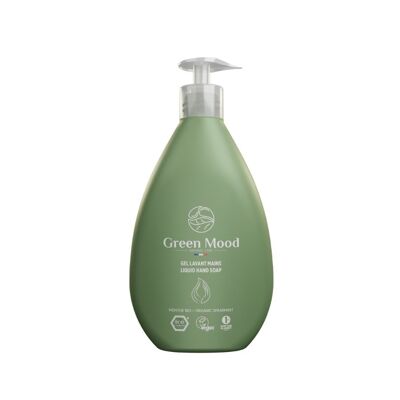 Gel limpiador y suavidad de manos - menta bio