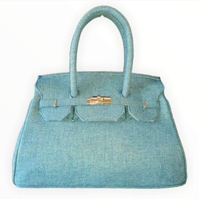 Canvas Kelly Bag