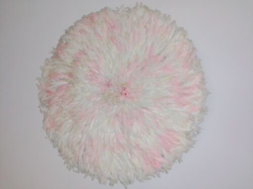 Juju hat blanc moucheté rose de 80 cm