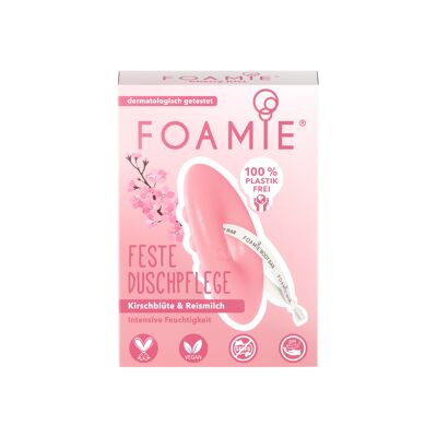 Foamie - Solid shower care Cherry Kiss