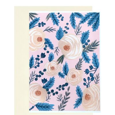 Pink Cream Roses | everyday card