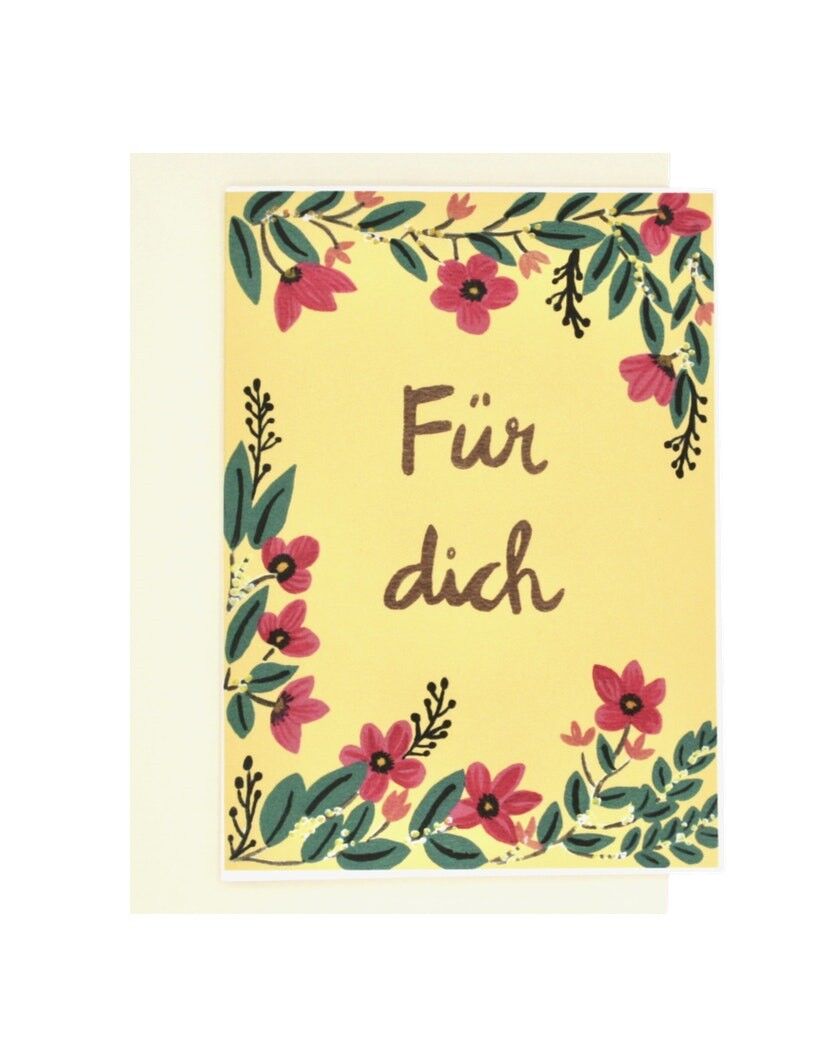 Blumen für Dich | Alltagskarte