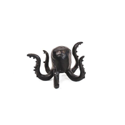 HV Octopus Cardholder -Black- 9x10x6cm