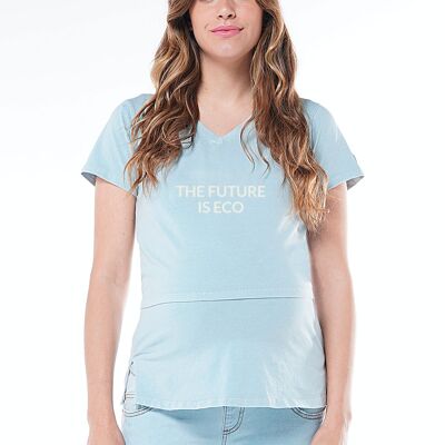 Camiseta Lactancia “The Future Is Eco”