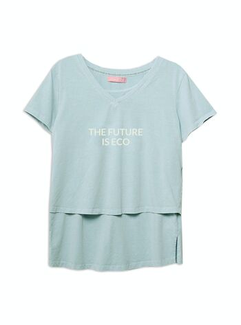 T-shirt d'allaitement "The Future Is Eco" 6