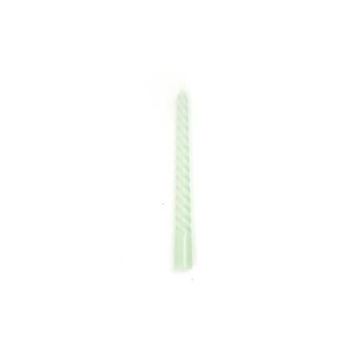 Candele HV Twisted Candles 4 pz - Verde Chiaro - 2x20cm