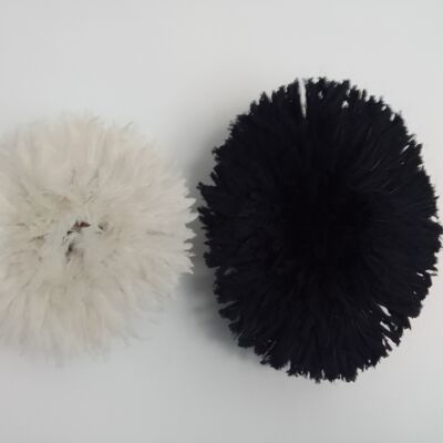 Set of 02 black and white juju hats
