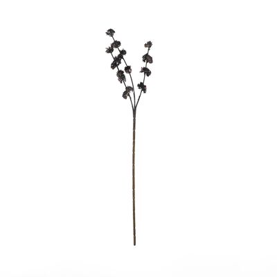 Rama Flores Negras HV - Melaleuca - 15 x 60 cm - Poliestireno