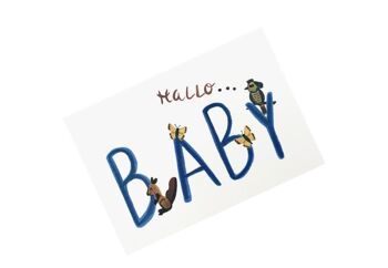 Petit garçon | Nouvelle carte bébé 2