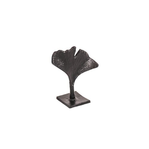 HV Black GinkgoLeaf - Standing - 9,5x5x10 cm