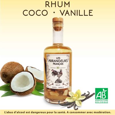 Organic Arranged Rum Coconut - Vanilla