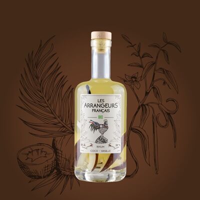 Organic Arranged Rum Coconut - Vanilla