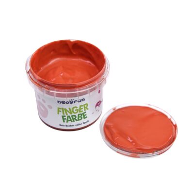 Peinture au doigt bio vegan - pot 120g - rouge