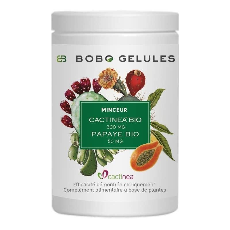BOBO CAPSULES CACTINEA ORGANIC 300 mg/PAPAYA ORGANIC 50 mg