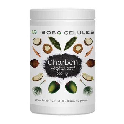 BOBO GELULES CHARBON VEGETAL ACTIF 300 mg