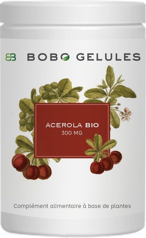 Complément Alimentaire - BOBO GELULES ACEROLA BIO 300 mg