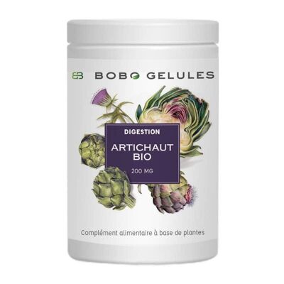 Complément Alimentaire - BOBO GELULES ARTICHAUT BIO 200 mg