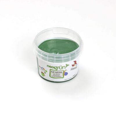 Organic finger paint vegan - 120g cup - green