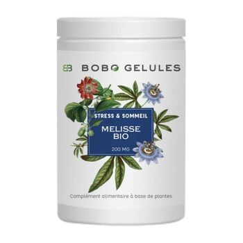 Complément Alimentaire - BOBO GELULES MELISSE BIO 200 mg 1