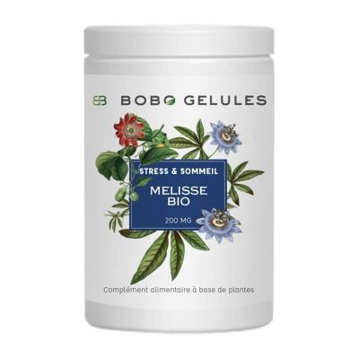 Complément Alimentaire - BOBO GELULES MELISSE BIO 200 mg