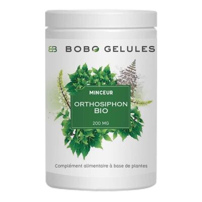 Complemento Alimenticio - CÁPSULAS DE ORTOSIFÓN ORGÁNICO BOBO 200 mg