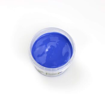 Peinture au doigt bio vegan - pot 120g - bleu 2