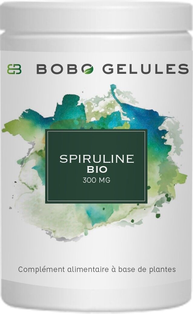 Nahrungsergänzungsmittel - BOBO BIO-SPIRULINA-KAPSELN 300 mg